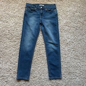 Levi’s Mid-Rise Boyfriend Women’s Jeans sz27 Cobalt Layer Dark Wash